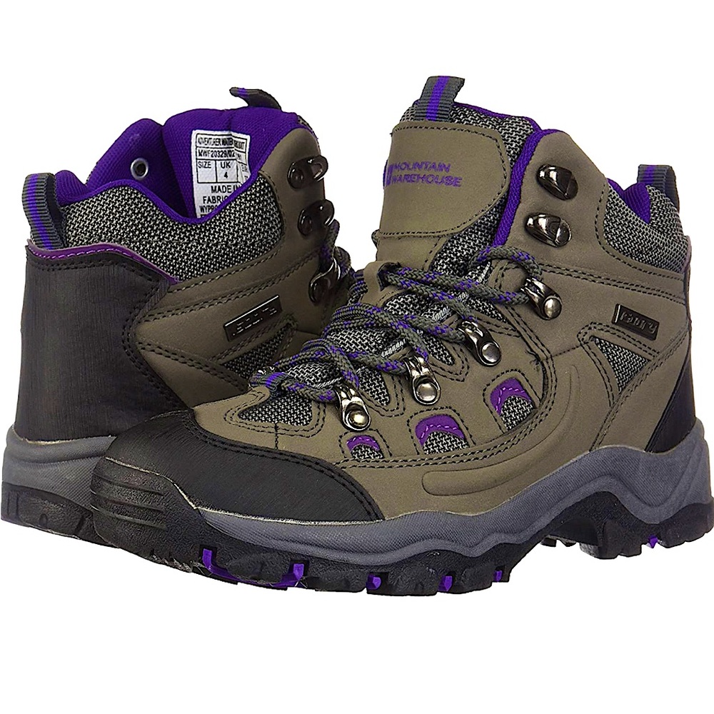 Womens Hiking Boots Mountain Warehouse Waterproof comfortable w/ padded support